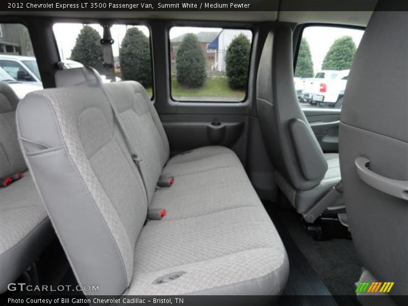Summit White / Medium Pewter 2012 Chevrolet Express LT 3500 Passenger Van