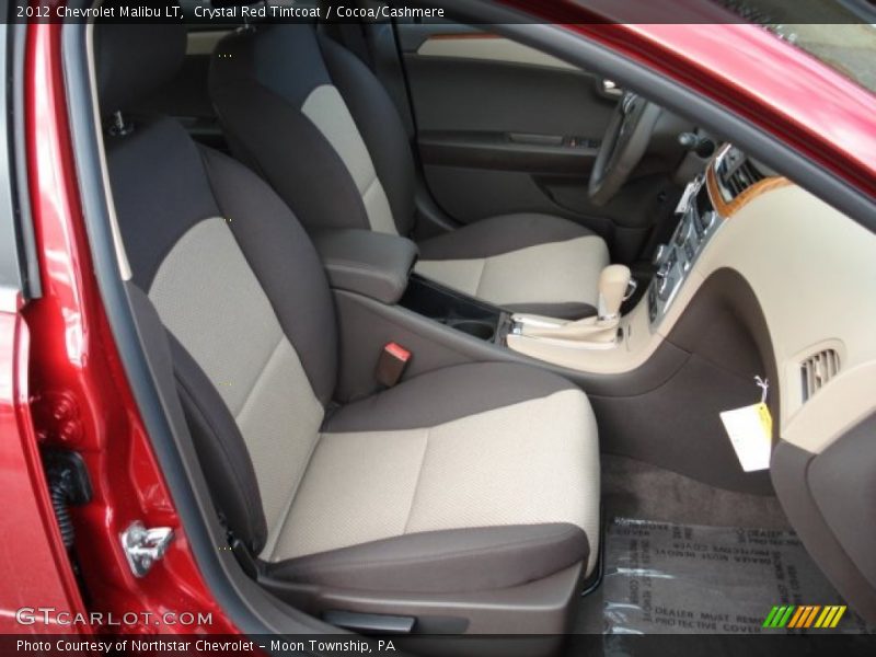 Crystal Red Tintcoat / Cocoa/Cashmere 2012 Chevrolet Malibu LT