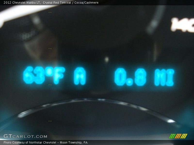 Crystal Red Tintcoat / Cocoa/Cashmere 2012 Chevrolet Malibu LT