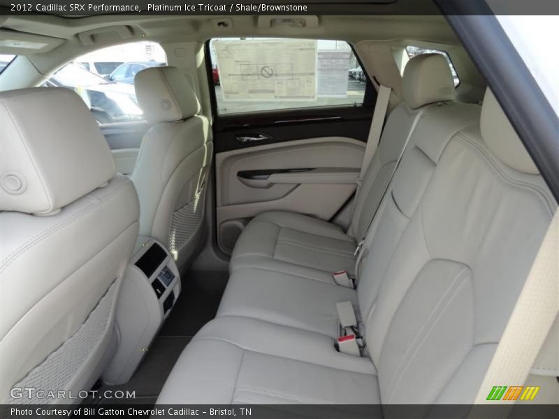 Platinum Ice Tricoat / Shale/Brownstone 2012 Cadillac SRX Performance