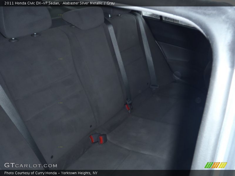 Alabaster Silver Metallic / Gray 2011 Honda Civic DX-VP Sedan