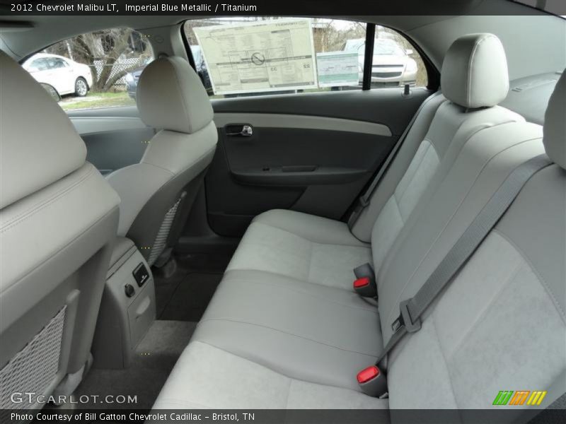 Imperial Blue Metallic / Titanium 2012 Chevrolet Malibu LT