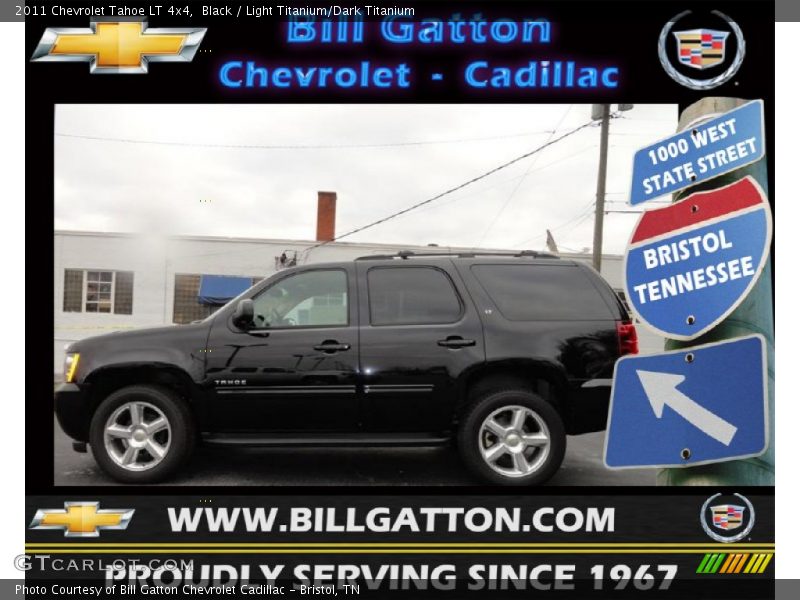 Black / Light Titanium/Dark Titanium 2011 Chevrolet Tahoe LT 4x4