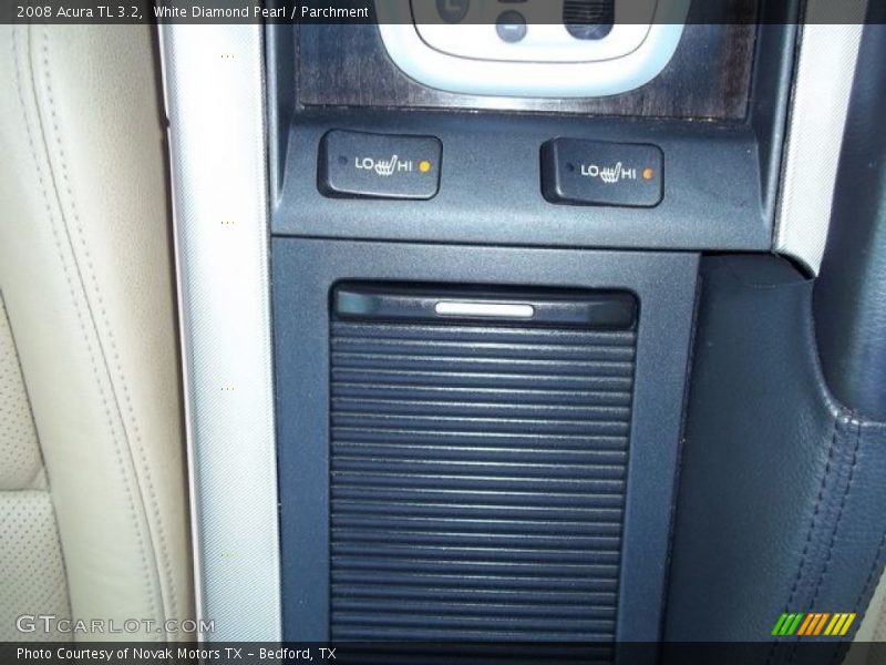 White Diamond Pearl / Parchment 2008 Acura TL 3.2