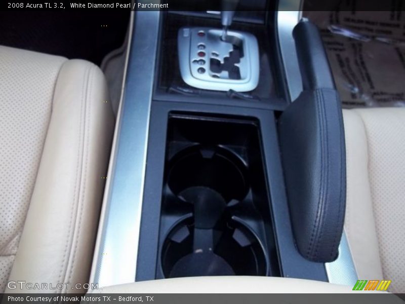 White Diamond Pearl / Parchment 2008 Acura TL 3.2
