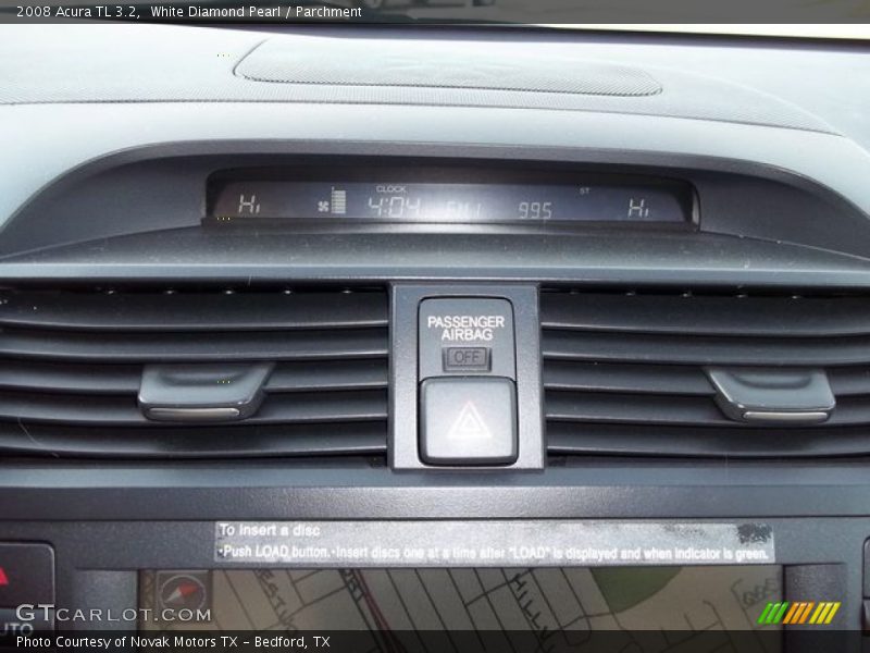 White Diamond Pearl / Parchment 2008 Acura TL 3.2