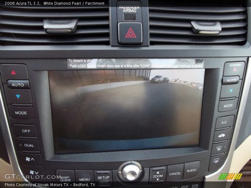 White Diamond Pearl / Parchment 2008 Acura TL 3.2