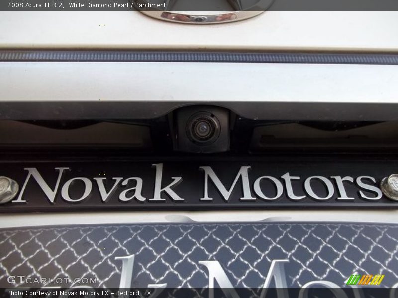 White Diamond Pearl / Parchment 2008 Acura TL 3.2