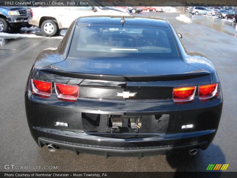 Black / Black 2012 Chevrolet Camaro LT Coupe