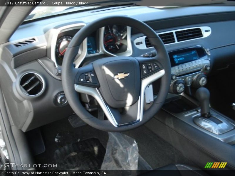 Black / Black 2012 Chevrolet Camaro LT Coupe