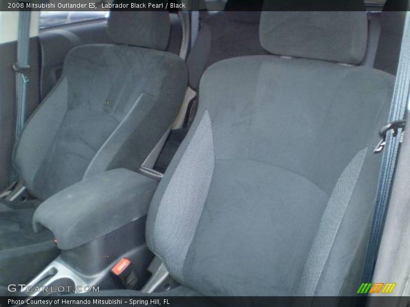 Labrador Black Pearl / Black 2008 Mitsubishi Outlander ES