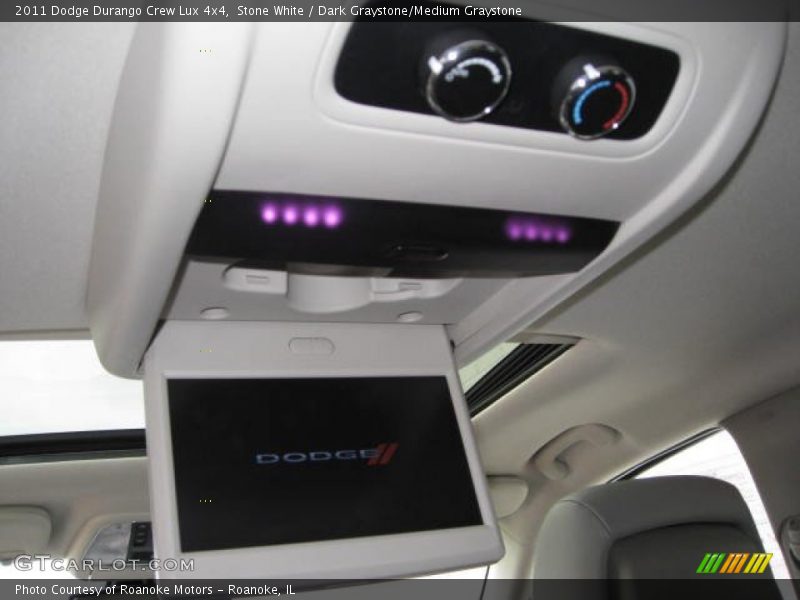 Stone White / Dark Graystone/Medium Graystone 2011 Dodge Durango Crew Lux 4x4