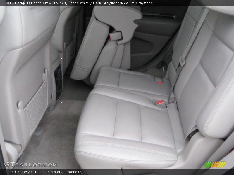 Stone White / Dark Graystone/Medium Graystone 2011 Dodge Durango Crew Lux 4x4