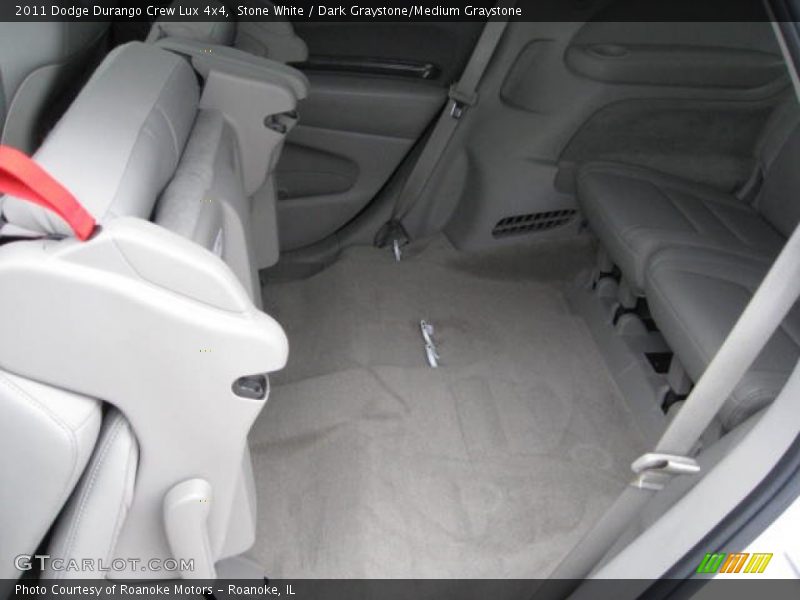 Stone White / Dark Graystone/Medium Graystone 2011 Dodge Durango Crew Lux 4x4