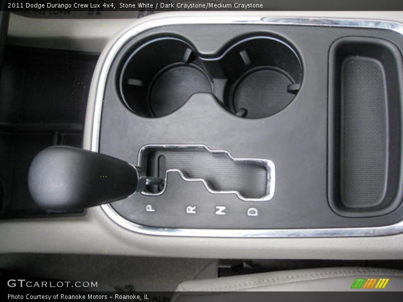 Stone White / Dark Graystone/Medium Graystone 2011 Dodge Durango Crew Lux 4x4