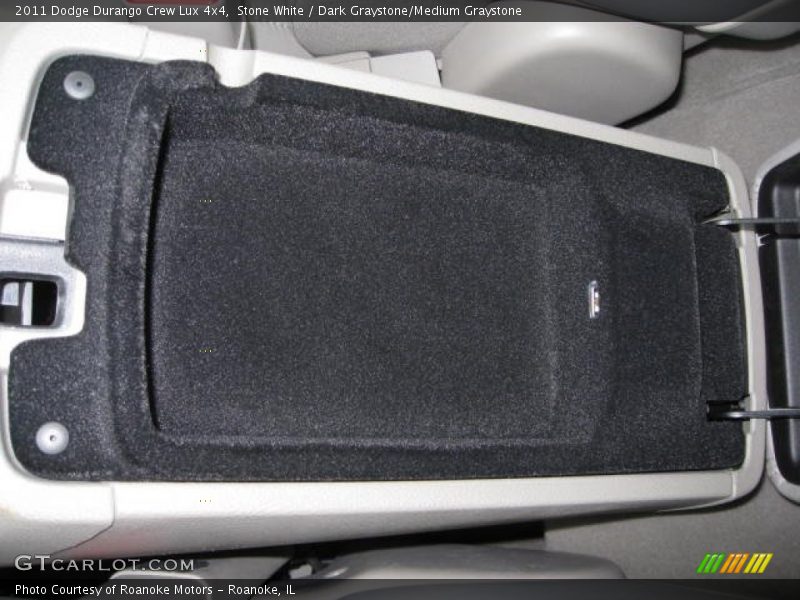 Stone White / Dark Graystone/Medium Graystone 2011 Dodge Durango Crew Lux 4x4