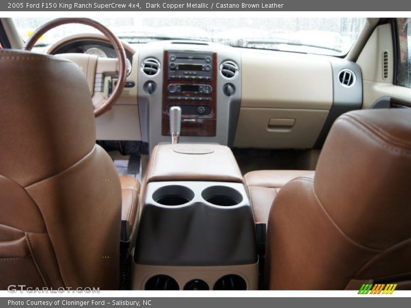 Dark Copper Metallic / Castano Brown Leather 2005 Ford F150 King Ranch SuperCrew 4x4