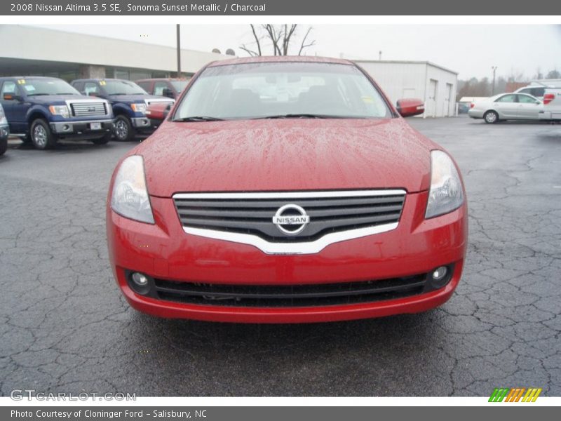 Sonoma Sunset Metallic / Charcoal 2008 Nissan Altima 3.5 SE