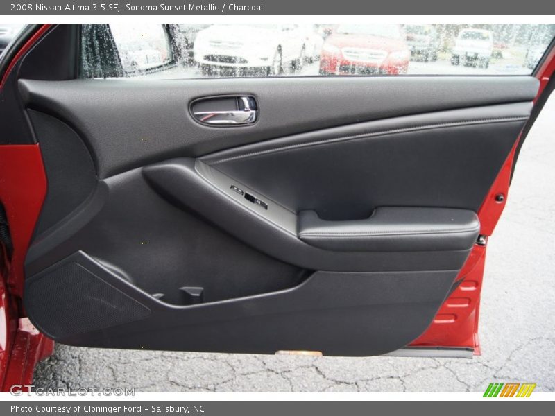 Sonoma Sunset Metallic / Charcoal 2008 Nissan Altima 3.5 SE