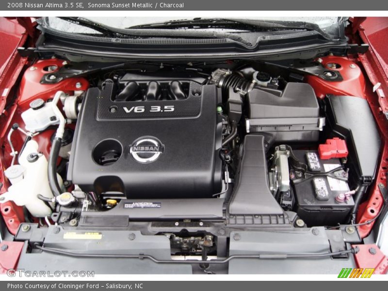 Sonoma Sunset Metallic / Charcoal 2008 Nissan Altima 3.5 SE