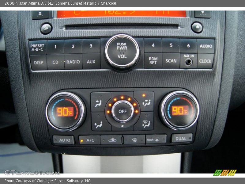 Sonoma Sunset Metallic / Charcoal 2008 Nissan Altima 3.5 SE