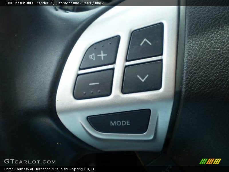 Labrador Black Pearl / Black 2008 Mitsubishi Outlander ES