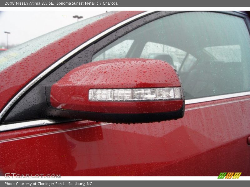 Sonoma Sunset Metallic / Charcoal 2008 Nissan Altima 3.5 SE