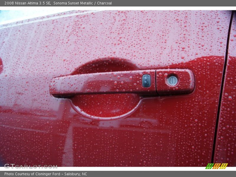 Sonoma Sunset Metallic / Charcoal 2008 Nissan Altima 3.5 SE