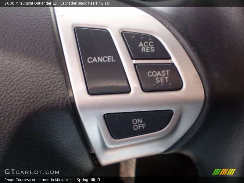 Labrador Black Pearl / Black 2008 Mitsubishi Outlander ES