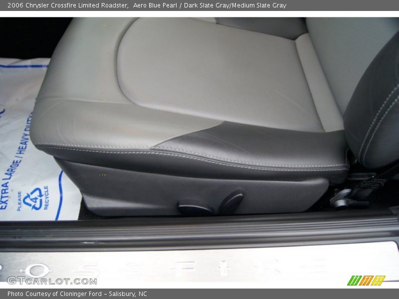 Aero Blue Pearl / Dark Slate Gray/Medium Slate Gray 2006 Chrysler Crossfire Limited Roadster