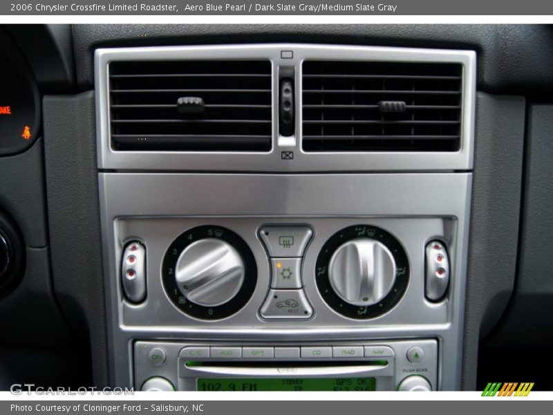 Aero Blue Pearl / Dark Slate Gray/Medium Slate Gray 2006 Chrysler Crossfire Limited Roadster