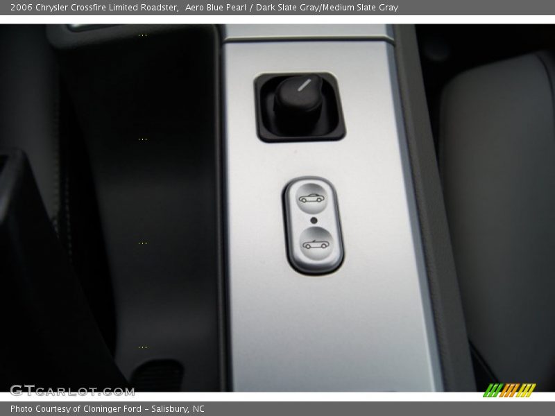 Aero Blue Pearl / Dark Slate Gray/Medium Slate Gray 2006 Chrysler Crossfire Limited Roadster