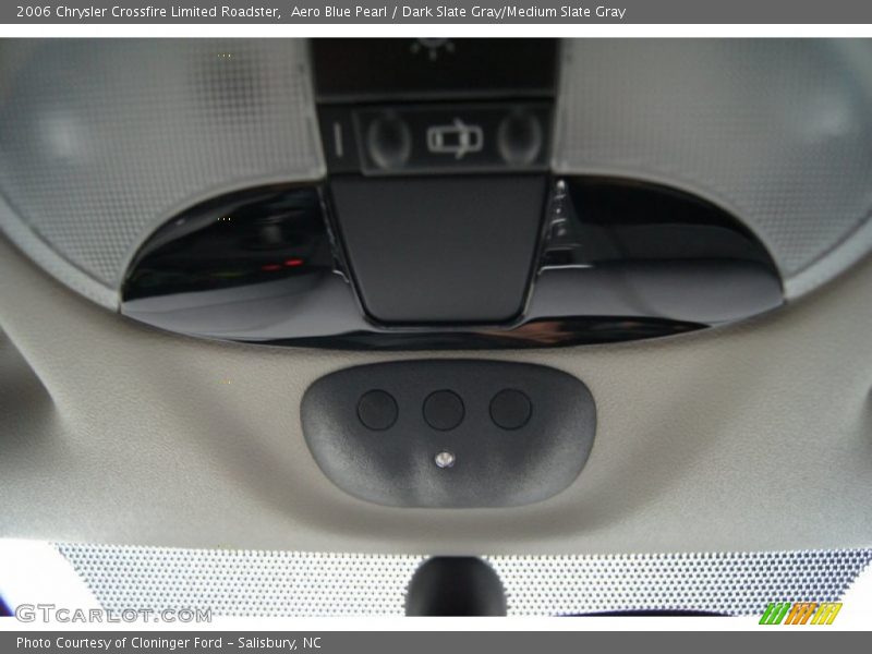 Aero Blue Pearl / Dark Slate Gray/Medium Slate Gray 2006 Chrysler Crossfire Limited Roadster