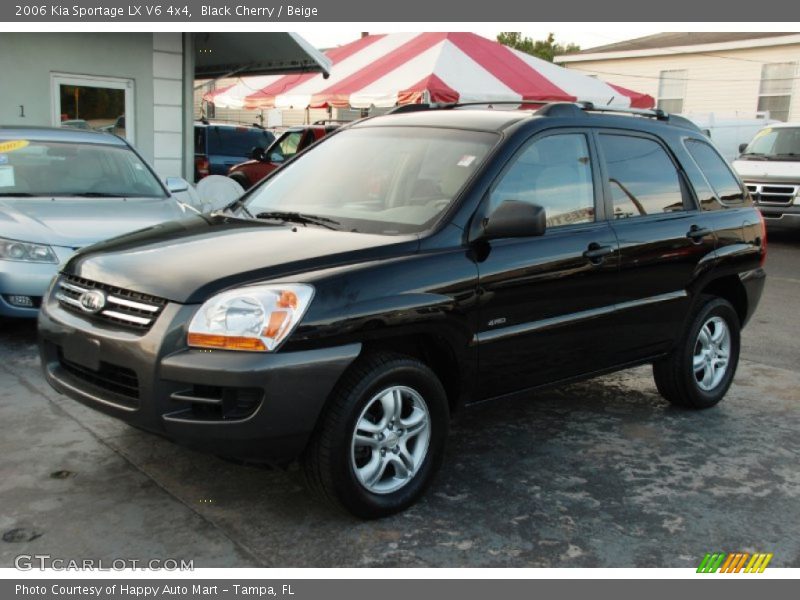 Black Cherry / Beige 2006 Kia Sportage LX V6 4x4