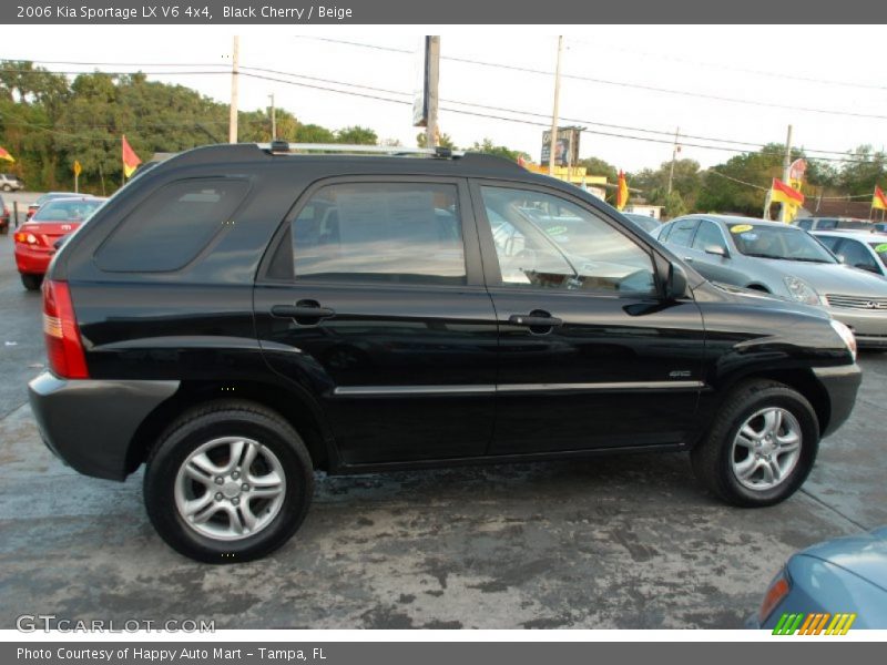 Black Cherry / Beige 2006 Kia Sportage LX V6 4x4