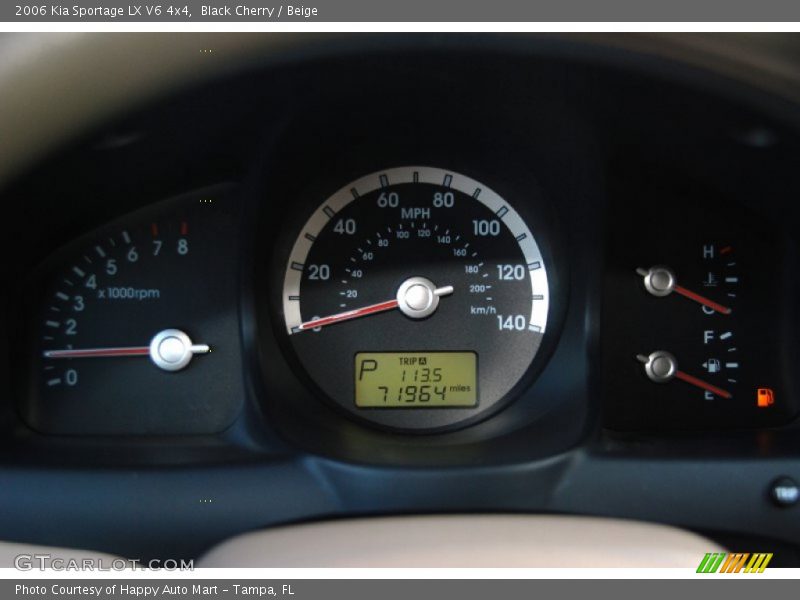Black Cherry / Beige 2006 Kia Sportage LX V6 4x4