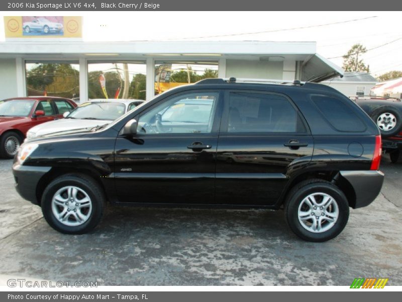 Black Cherry / Beige 2006 Kia Sportage LX V6 4x4