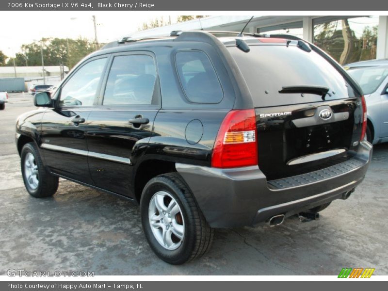 Black Cherry / Beige 2006 Kia Sportage LX V6 4x4