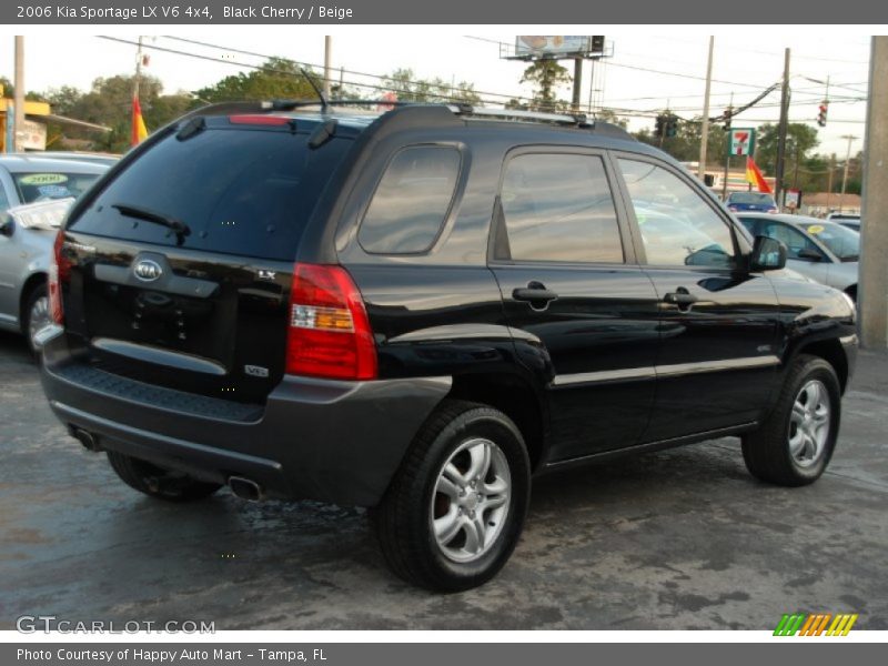 Black Cherry / Beige 2006 Kia Sportage LX V6 4x4
