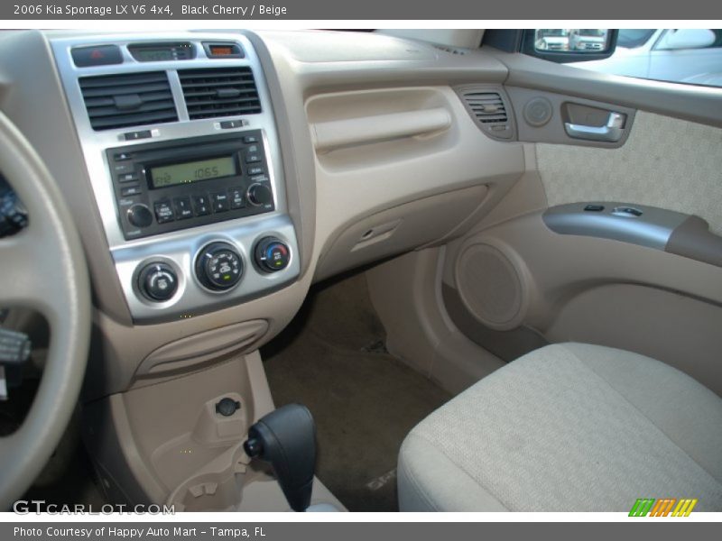 Black Cherry / Beige 2006 Kia Sportage LX V6 4x4