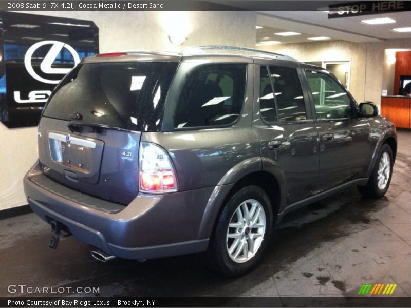 Cocoa Metallic / Desert Sand 2008 Saab 9-7X 4.2i