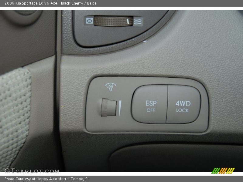 Black Cherry / Beige 2006 Kia Sportage LX V6 4x4