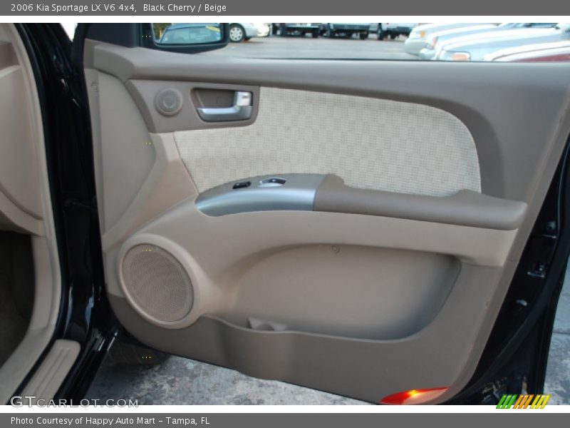 Black Cherry / Beige 2006 Kia Sportage LX V6 4x4