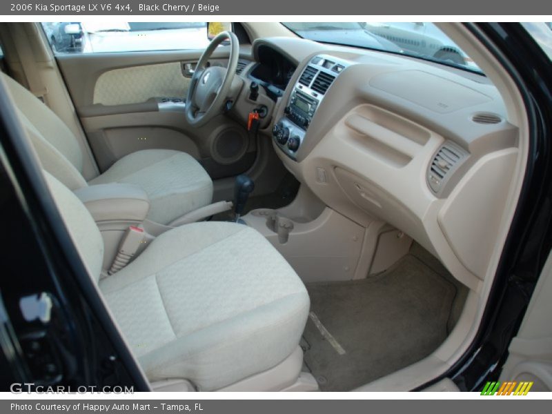 Black Cherry / Beige 2006 Kia Sportage LX V6 4x4