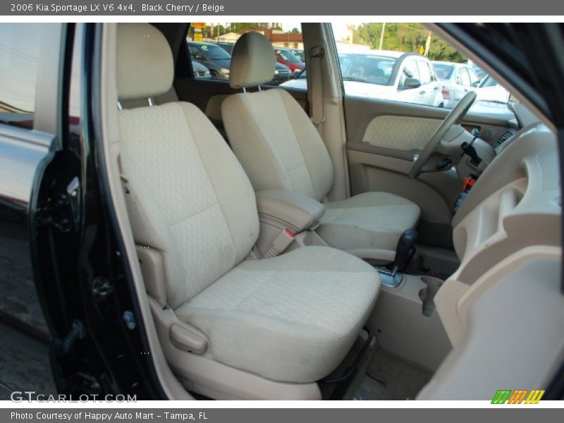 Black Cherry / Beige 2006 Kia Sportage LX V6 4x4
