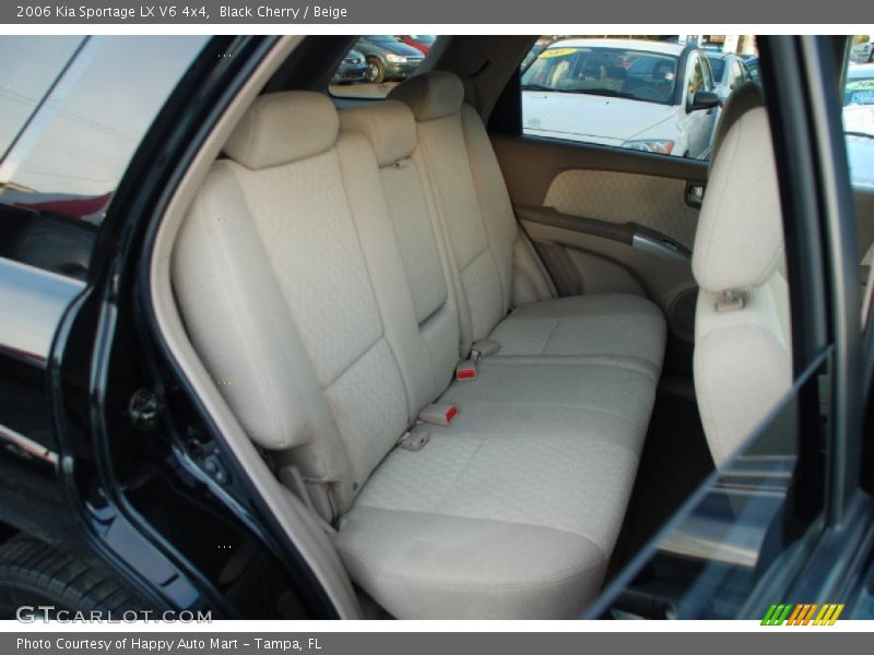 Black Cherry / Beige 2006 Kia Sportage LX V6 4x4