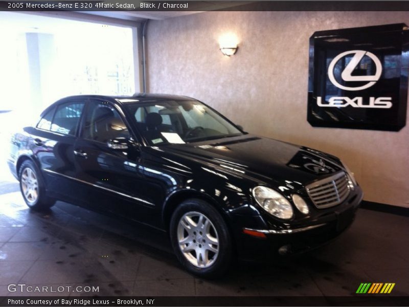 Black / Charcoal 2005 Mercedes-Benz E 320 4Matic Sedan