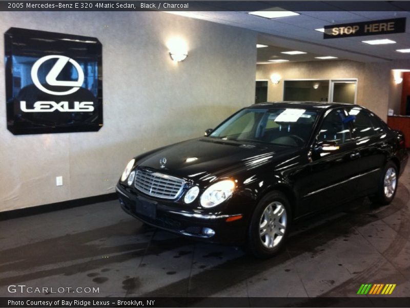 Black / Charcoal 2005 Mercedes-Benz E 320 4Matic Sedan