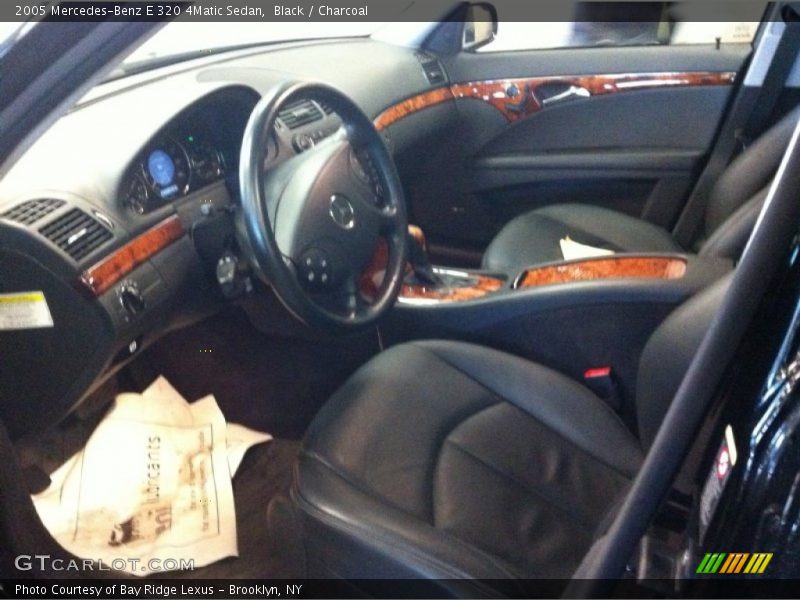 Black / Charcoal 2005 Mercedes-Benz E 320 4Matic Sedan