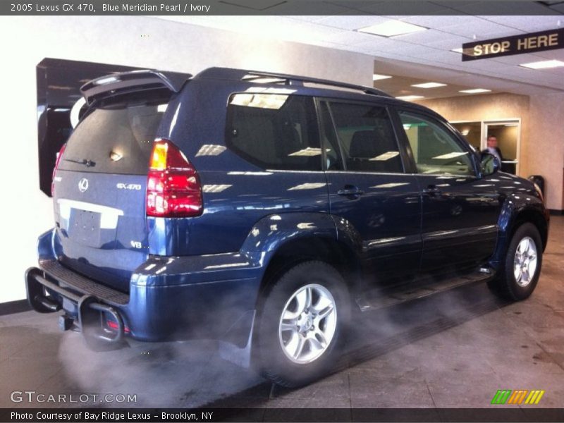 Blue Meridian Pearl / Ivory 2005 Lexus GX 470